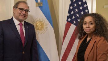Jorge Argüello y Julissa Reynoso Pantaleon.