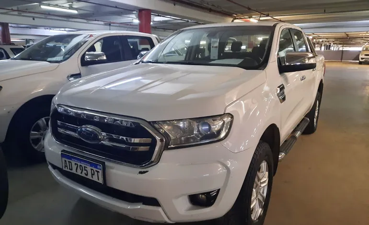 Ford Pick up, automóvil que se produce en Argentina, pero no en Brasil o la UE.