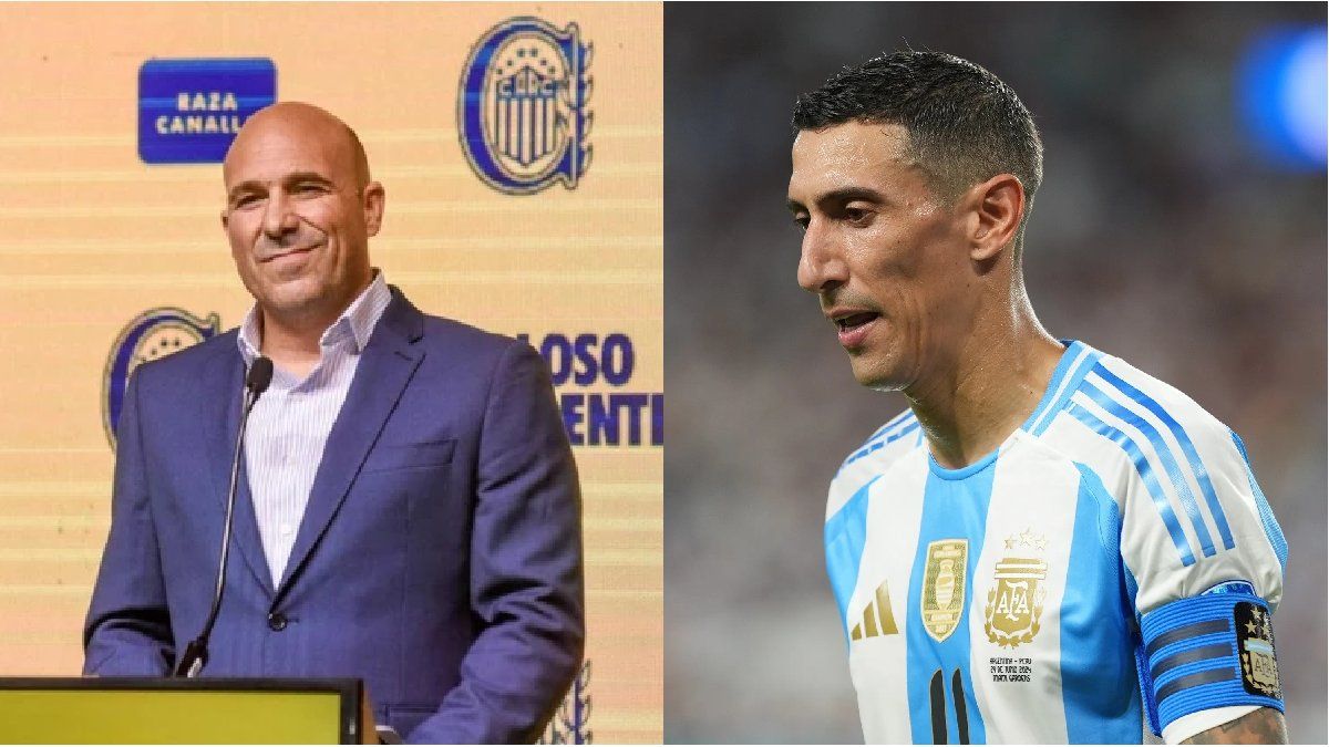 The president of Rosario Central explained why Ángel Di María did not return