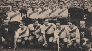 El temido equipo de River de 1941 comandado por Renato Cesarini y con un Angel Labruna intratable.