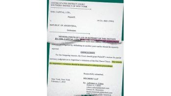 NML Elliott, de Paul Singer, presentó un escrito ante Griesa para que acelere embargos contra la Argentina. EM (Dart) entregó uno idéntico.
