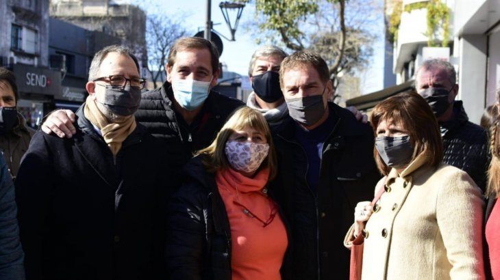 Santilli y Bullrich compartieron un evento en La Plata&nbsp;