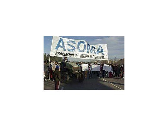 La protesta se extendió por más de dos horas.