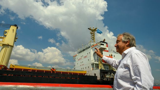 Antonio Guterres en Turquía.