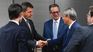 Massa and Pesce with the president of the People's Bank of China. Massa and Pesce with the president of the People's Bank of China.