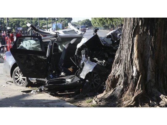 El choque fatal ocurrió en la esquina de Avenida Calabria y Azucena Villaflor