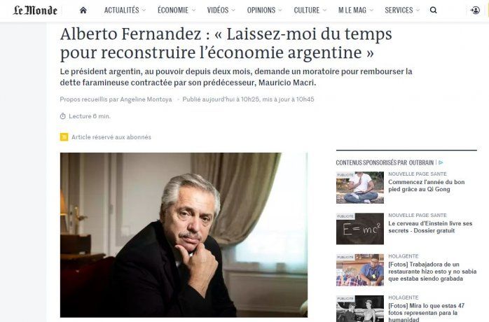 Alberto fernández le monde.JPG