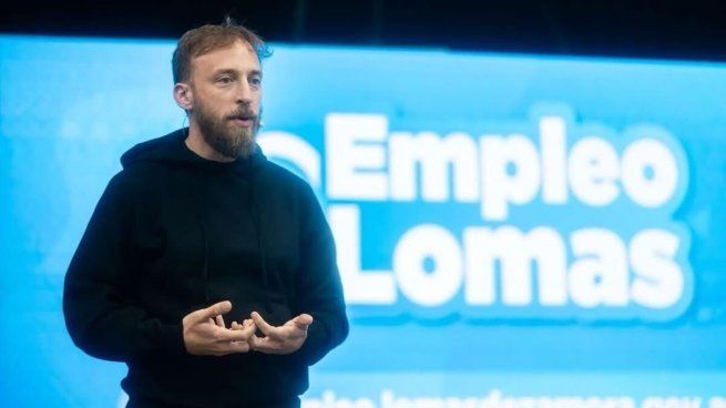 El intendente de Lomas, Federico Otermín, participó del evento.