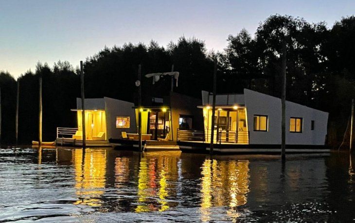 Casas flotantes.