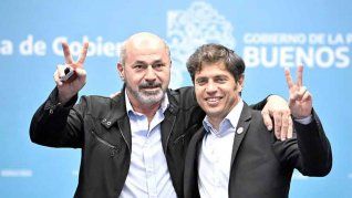 Mario Secco y Axel Kicillof.