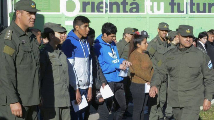 Patricia Bullrich encabezó el lanzamiento del Servicio Cívico Voluntario en Valores.
