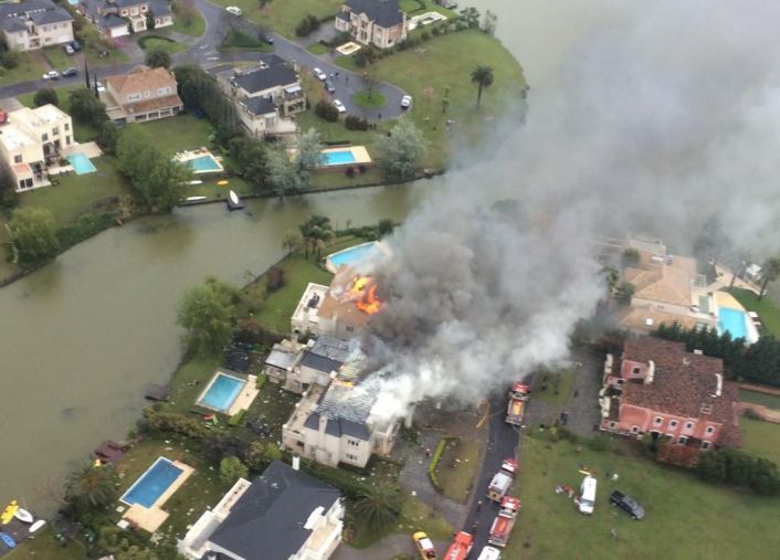 Las imágenes del accidente (foto 1)
