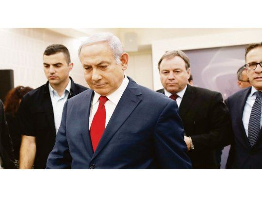 TIEMPO. El primer ministro Benjamin Netanyahu apuraba las negociaciones para evitar la convocatoria a elecciones anticipadas.