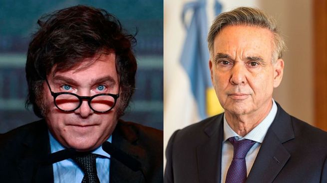 Javier Milei apuntó contra Miguel Ángel Pichetto.