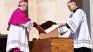 The book of the Holy Gospels accompanied Pope Francis during his funeral. The book of the Holy Gospels accompanied Pope Francis during his funeral.