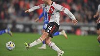 Giuliano Galoppo anotó por duplicado en la victoria de River ante Godoy Cruz.