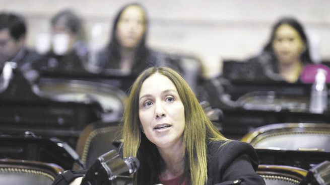sesión.  María Eugenia Vidal pide tope de gastos legislativos.