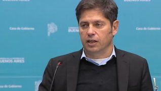 El gobernador bonaerense confirmó la ayuda financiera para municipios del interior.