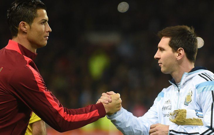 ¿Todo tiempo pasado fue mejor? Cristiano Ronaldo y Lionel Messi son los dos futbolistas del Top Ten que aún siguen en actividad.