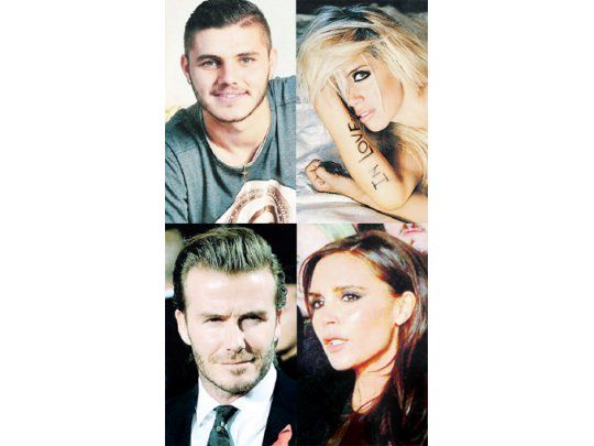 Récord I: Icardi y Wanda Nara hablaron de amarse 15 veces en menos de un día. Récord II: Victoria y David sumaron lo suyo: 5 veces al día. ¿Quién será campeón?
