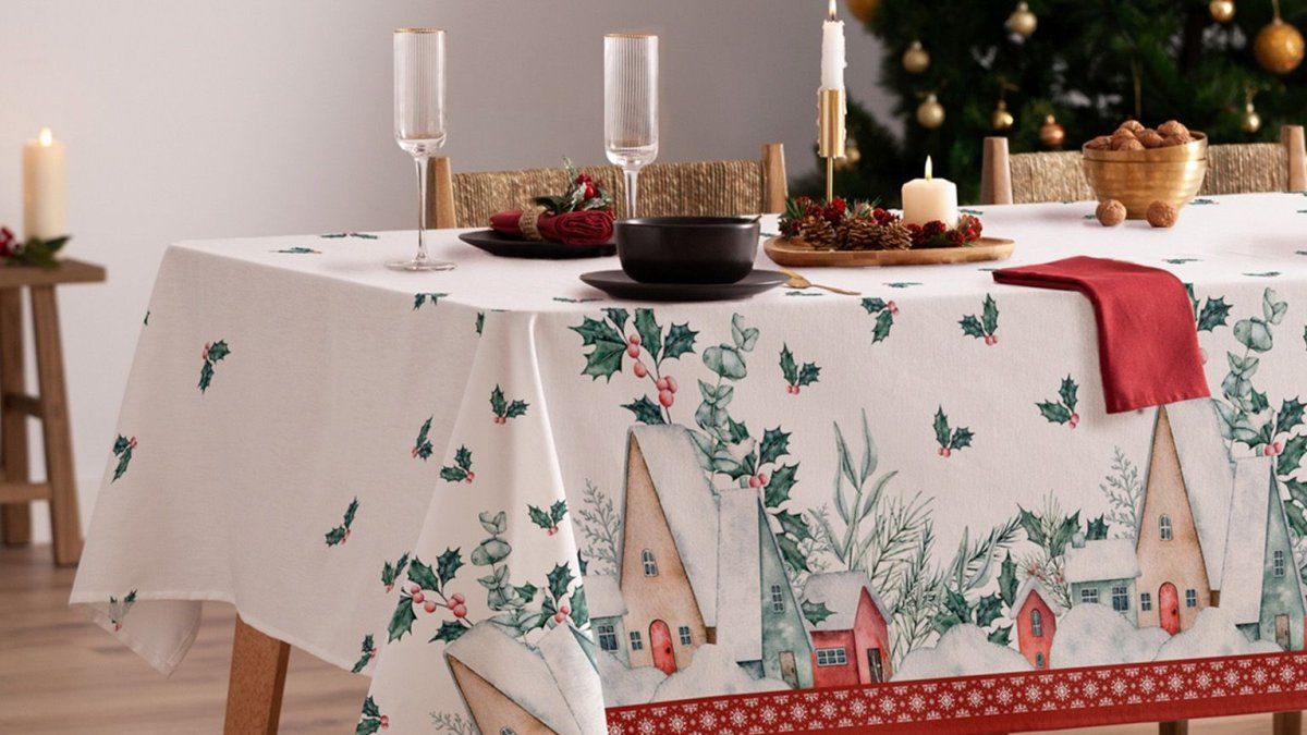 The simple trick to clean tablecloths after the end of the year holidays