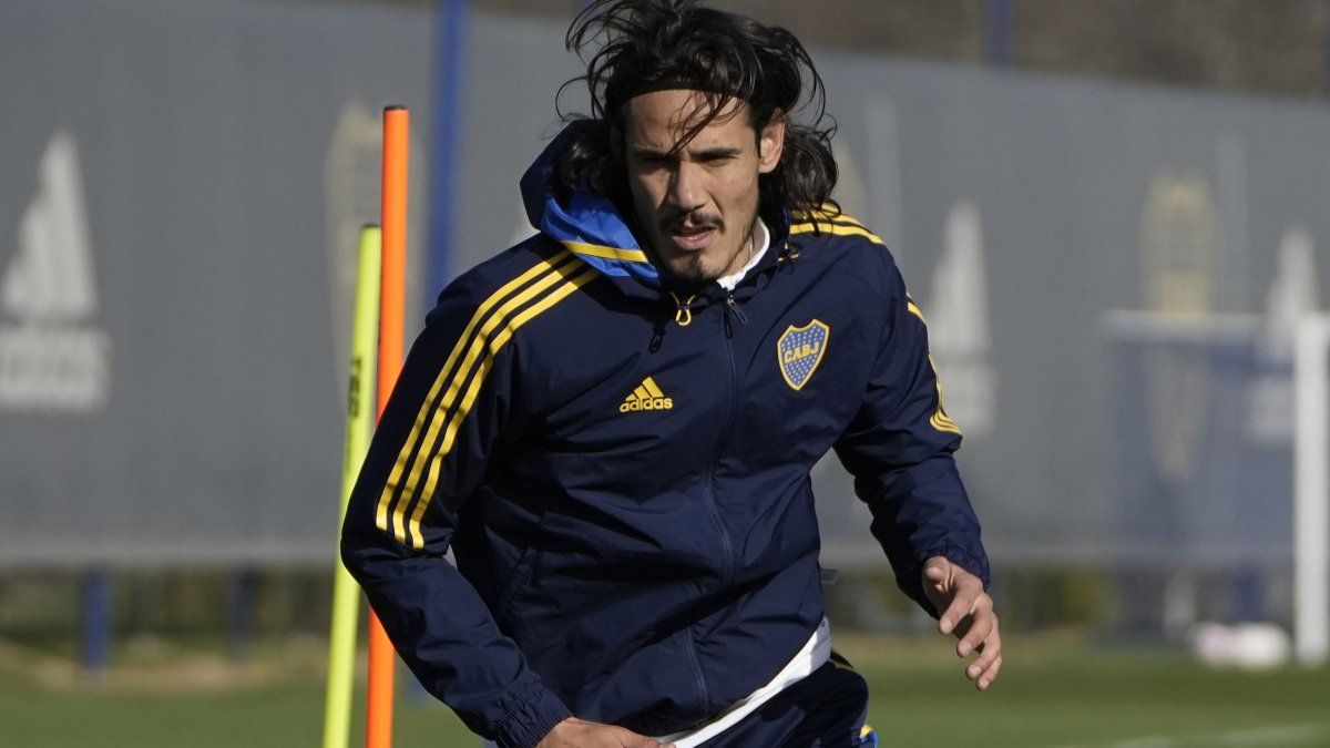 Cavani trained differently: is it a doubt to play against Racing? Cavani trained differently: is it a doubt to play against Racing?