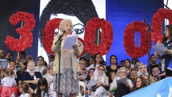 estela de carlotto: no es una fecha de celebracion sino de memoria