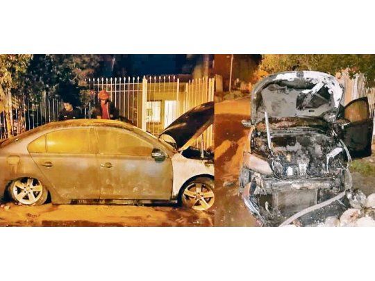 Dudas. El Ministerio de Seguridad envió ayer peritos federales a Catamarca para investigar las causas del incendio del auto particular de la legisladora radical.