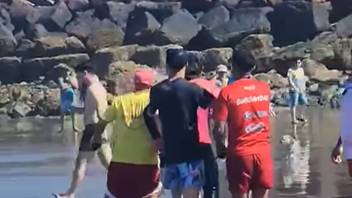 Chubut: they separated the lifeguards who clashed with a tourist
