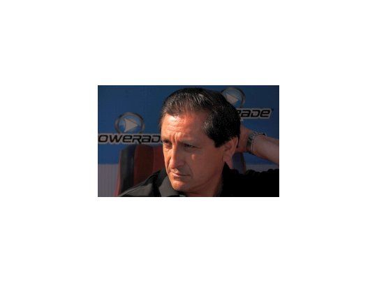 El entrenador de San Lorenzo, Ramón Díaz.