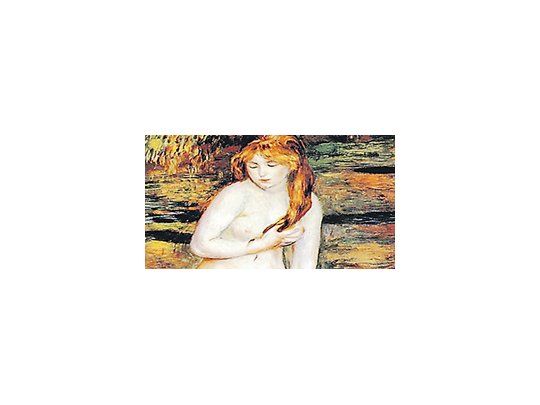 La bellísima «Bañista» de Auguste Renoir que Christie’s subastará con una estimación de entre 18,5 y 27,7 millones de dólares. La otra gran atracción para coleccionistas será Picasso.
