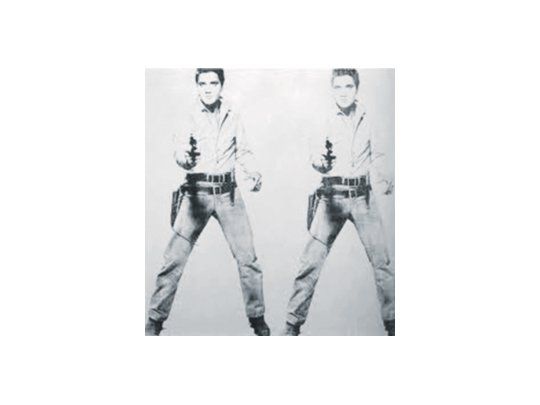 Sotheby’s espera obtener entre 30 y 50 millones de dólares por el retrato «Double Elvis (Ferus Type)» realizado por Andy Warhol en 1963.