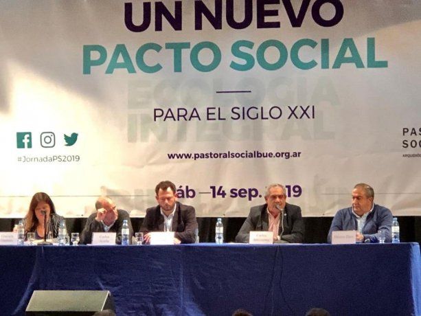 José Urtubey, Carlos Iannizzottto y Héctor Daer. 