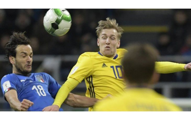 Suecia dejó a Italia sin pasaje para el Mundial