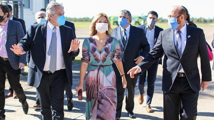 Alberto Fernández&nbsp;viajó&nbsp;junto a la Primera Dama, Fabiola Yañez, y&nbsp;fue&nbsp;recibido en Formosa por el gobernador Gildo Insfrán