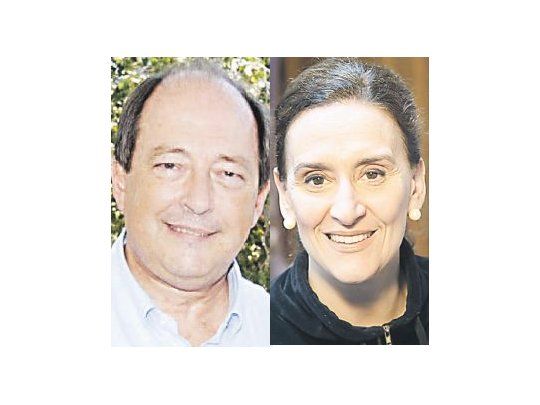 Ernesto Sanz y Gabriela Michetti