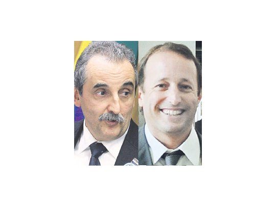 Guillermo Moreno y Martín Insaurralde
