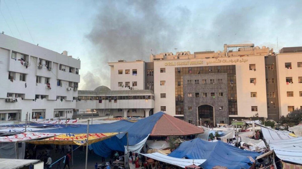 Israel entered Gaza’s largest hospital