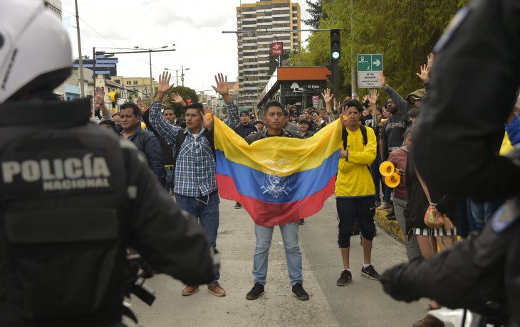 En las protestas hubo más de 350 detenidos.&nbsp;
