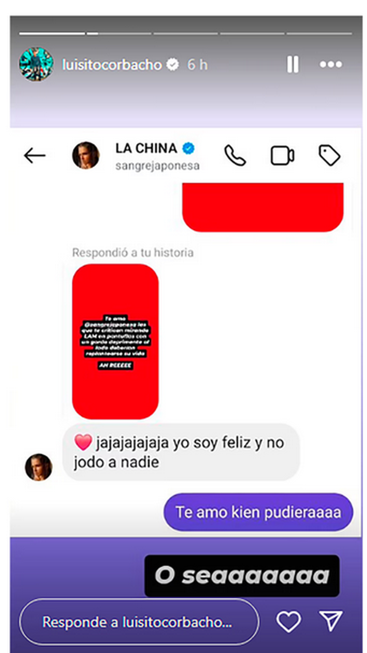 El mensaje de la China Suárez.