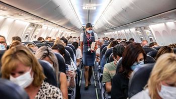 en america latina las aerolineas transportaron un 66,9% menos pasajeros respecto del 2019