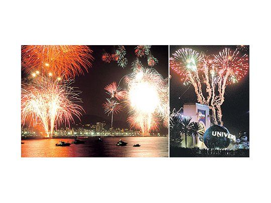 Festejos en el mundo por Fin de Año