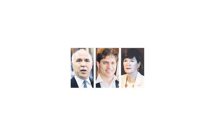 ámbito.com | Ricardo Lorenzetti, Axel Kicillof y Elena Highton de Nolasco.