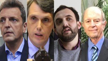 Sergio Massa, Pablo Kosiner, Leonardo Grosso y Pablo Challú cruzaron al Gobierno.