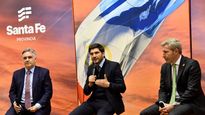 Los tres gobernadores de la Región Centro se reunieron en Rosario.