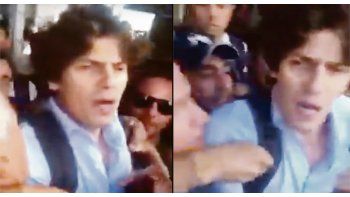 intolerancia. El diputado Martín Lousteau fue agredido por trabajadores del Bapro que rechazan la reforma de Vidal. Píparo también fue escrachada.