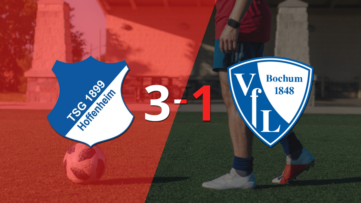 Hoffenheim beat Bochum and sealed their 3-1 victory