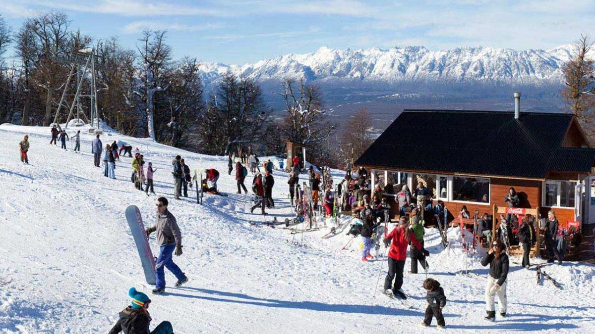 skiing in Bariloche increased almost 200%