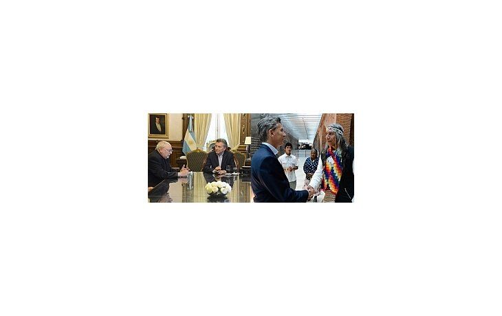 Macri encabezó las reuniones en Casa Rosada.