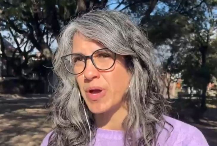 Laura Vilches, la periodista que se cruz&oacute; con el fiscal Garz&oacute;n en C&oacute;rdoba.